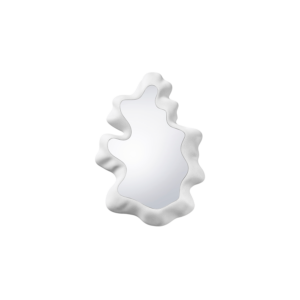 SCULPTED MIRROR WHITE